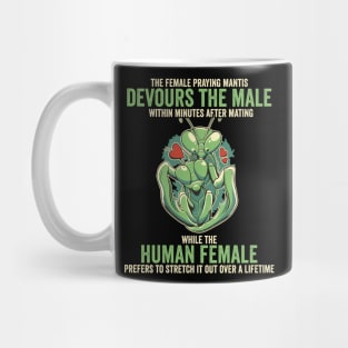 Praying Mantis Lover Funny Insect Quotes Mug